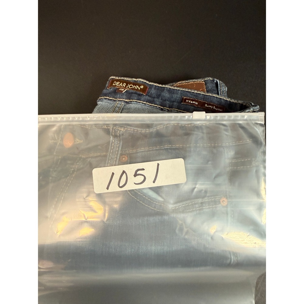 Dear John Hybrid Mens Dark Wash Straight Leg Denim Jeans 32x32 Western Streetwea - Picture 14 of 14